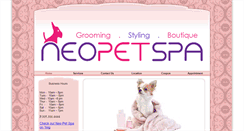 Desktop Screenshot of neopetspa.com